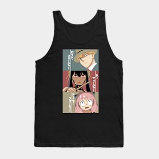 Anime Family of Spy Fanart Tank Top